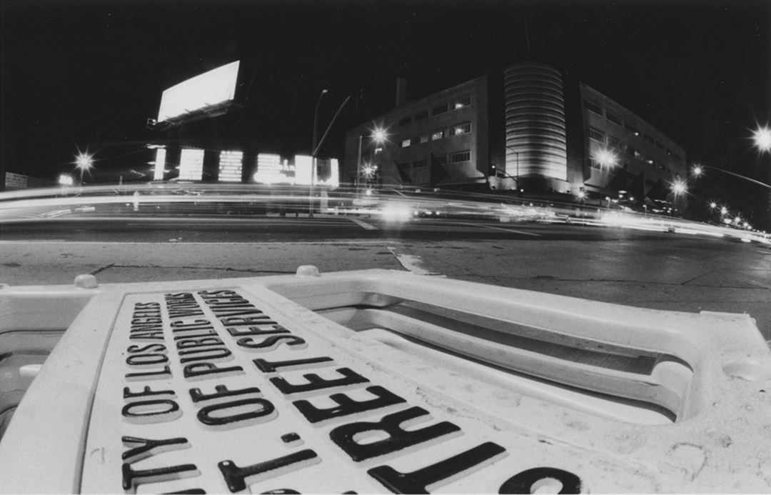 Black and White image of Los Angeles